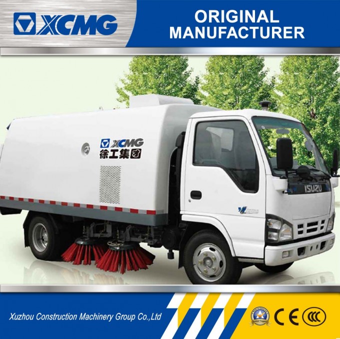 XCMG Official Manufacturer 8t Garbage Trucks (sweeper truck) Image1