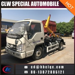 Forland Mini 3cbm 3t Hook Lift Container Garbage Truck