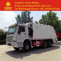Sinotruk HOWO 6X4 20000L Compressed Garbage Truck with Good Quality