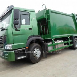 HOWO 16cbm Compressor Garbage Truck