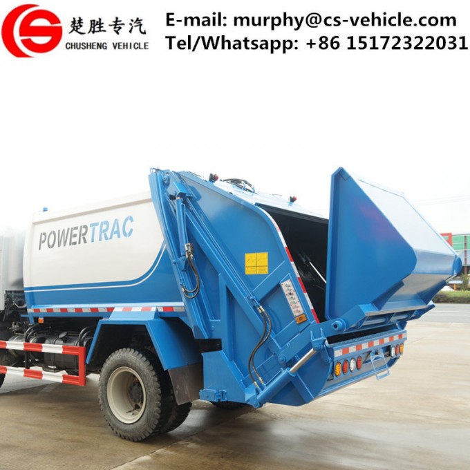 Dongfeng Sinotruk 4X2 8cbm 10cbm Compactor Garbage Truck Image1