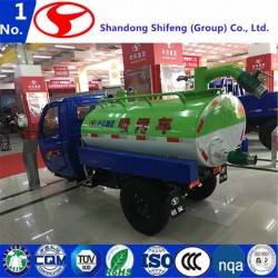 Three Wheel Diesel Engine Garbage Truck