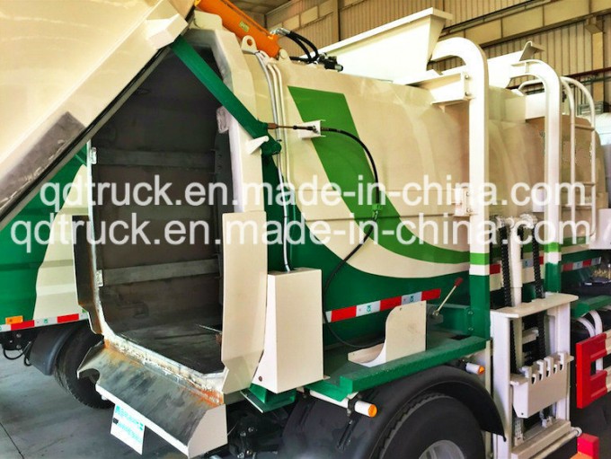 3-5 m3 Side Loading Kitchen Waste Garbage Truck Image1