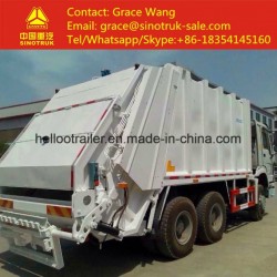 6*4 20 Cbm Compression Container Garbage Truck Sinotruk HOWO