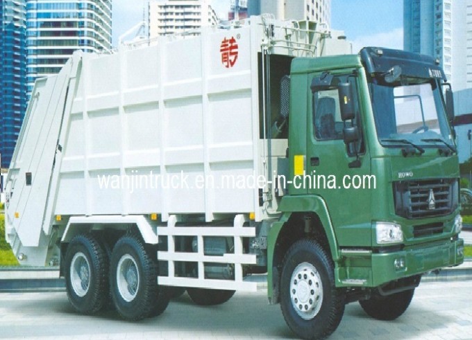 HOWO 20m3 Compact Garbage Truck Image1