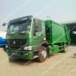 Cnhtc Trash Truck 12m3 Garbage Compactor Truck/Trucks for Sale