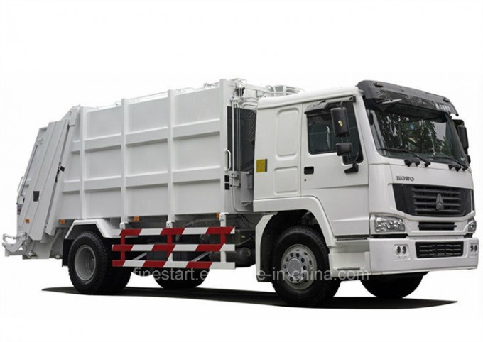 Sinotruk HOWO 4X2 8cbm-16cbm Compactor Garbage Truck Image1