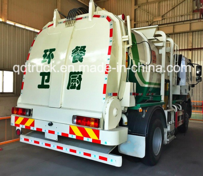 8 m3 Kitchen Waste Garbage Truck Image1