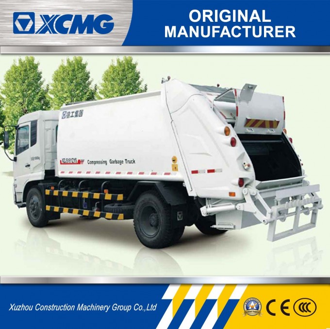 XCMG Official Manufacturer 3-12T Compressing Garbage Truck (Garbage Truck) Image1