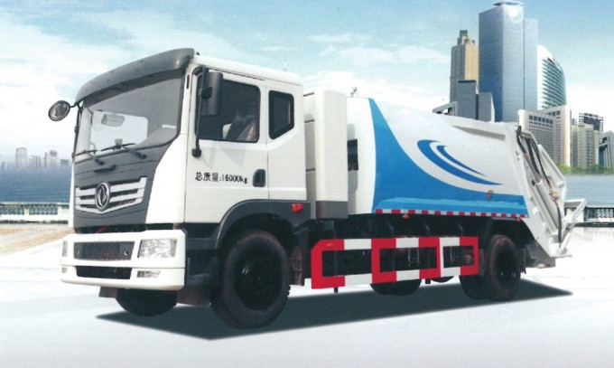 Compression Garbage Truck (natural gas) Image1