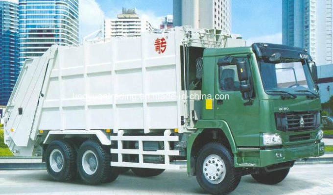 HOWO 6*4 Garbage Truck with High Quality Image1