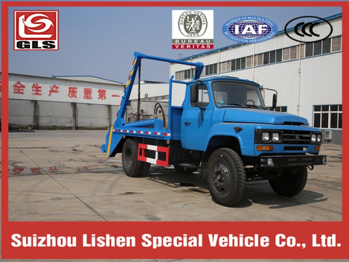 Dongfeng 5-10t Swing Arm Garbage Truck Image1