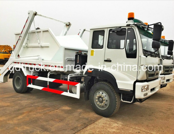 SINOTRUK Swing Arm Waste Truck, Swing Arm Garbage Truck Image1
