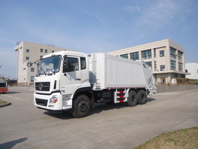 16T Compression Rear Loading Garbage Truck Image1