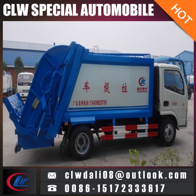 Garbage Truck Compactor Garbage Truck Compression Garbage Truck Image1
