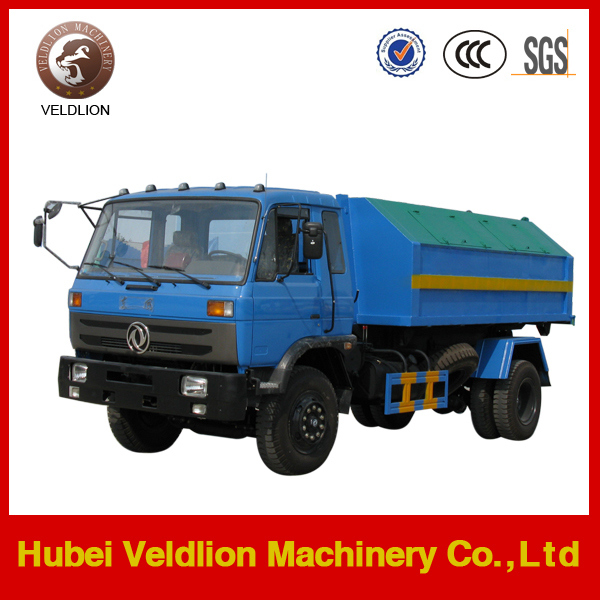 Dongfeng 4*2 6m3 Hooklift Garbage Truck Image1