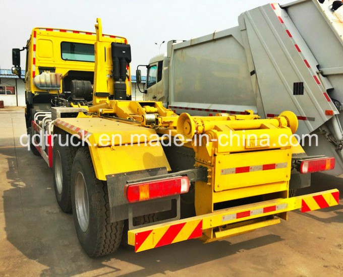 HOWO hooklift garbage truck, hook lift garbage truck Image1
