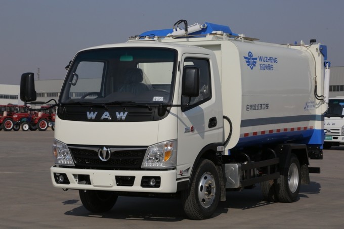 8 Cubic Metre Garbage Truck Image1