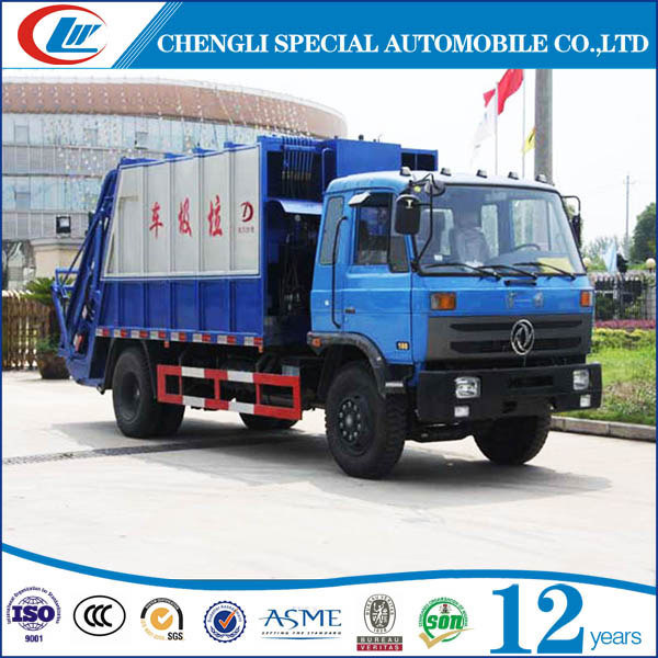 Good Quality Cheap Price 10cbm Garbage Compactor Truck Image1