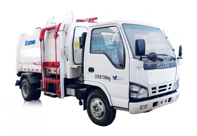 XCMG Official Manufacturer 1t Garbage Trucks (Sanitary Engineering Truck) Image1