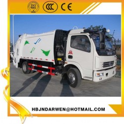 8cbm Dongfeng Brand New Garbage Service Truck for Sale