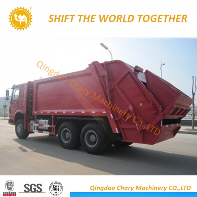 Sinotruk HOWO Garbage Compress Truck Garbage Truck with 3 Axles Image1