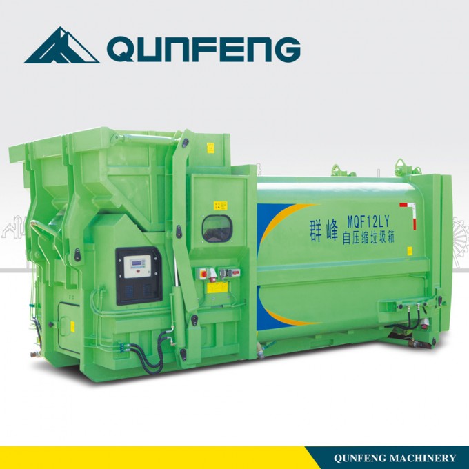Detachable Compartment Garbage Truck Image1
