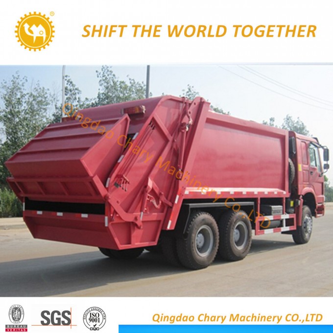 New HOWO 8m3 Compactor Garbage Truck Image1