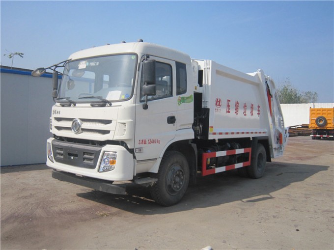 New 13 Cubic Meters Refuse Compactor Garbage Truck Image1