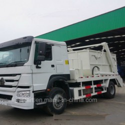 HOWO Swing Garbage Truck of 6cbm