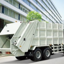 Sinotruck HOWO Compressor Garbage Truck for Show
