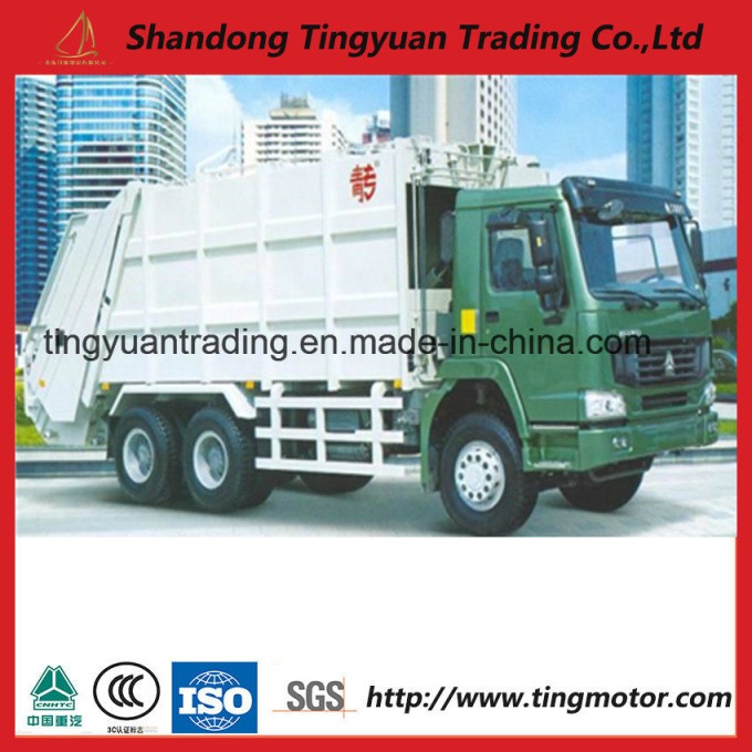 Sinotruk HOWO 10 Wheel Garbage Truck 290HP Image1