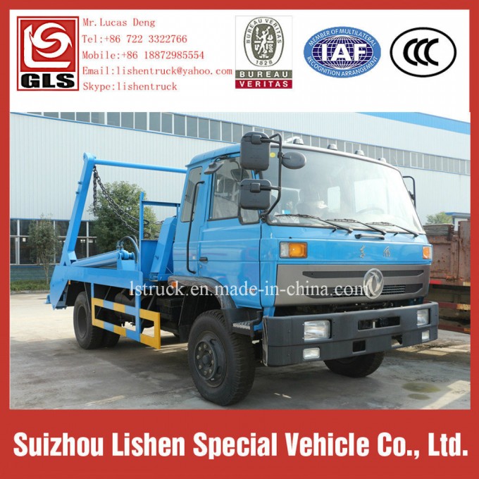 Dongfeng 145 Garbage Transport Vehicle Hydraulic System Swing Arm Garbage Truck Image1