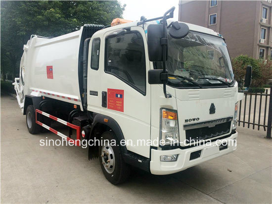 Sinotruk HOWO 16cbm Compressor Garbage Truck Image1