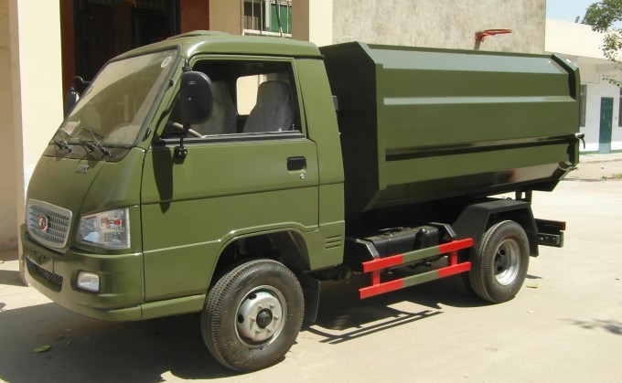 Forland 4*2 Side Loading Compactor Garbage Truck Image1