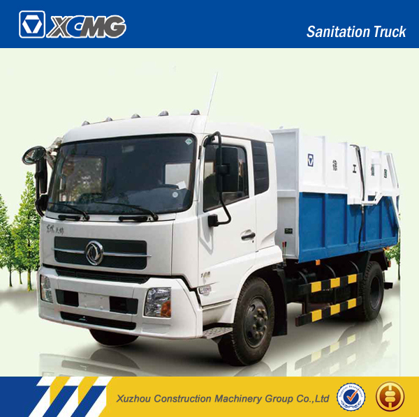 XCMG Original Manufacturer Xzj5120zlj/Xzj5160zlj/Xzj5020zlja4 Yellow Garbage Truck Image1