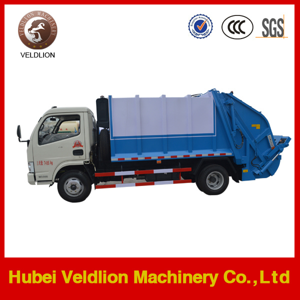 Foton 4*2 6cbm Compressed Garbage Truck Image1
