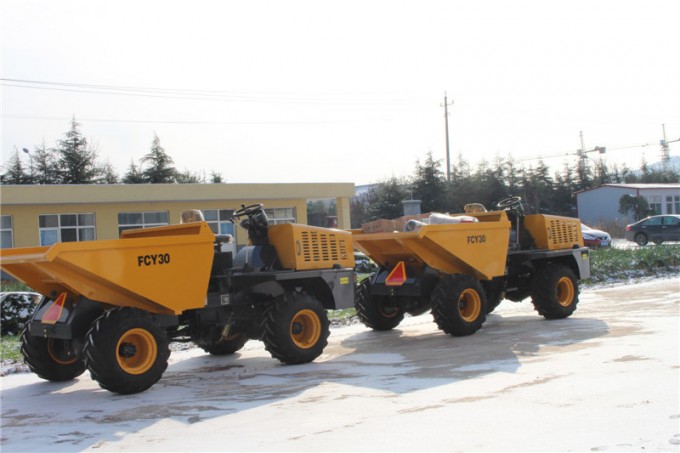3tons Fruit Transport 4X4 Mini Dump Truck Image1