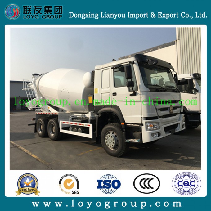 HOWO A7 6X4 Batching Plant Concrete Mixer Truck for Sale Image1