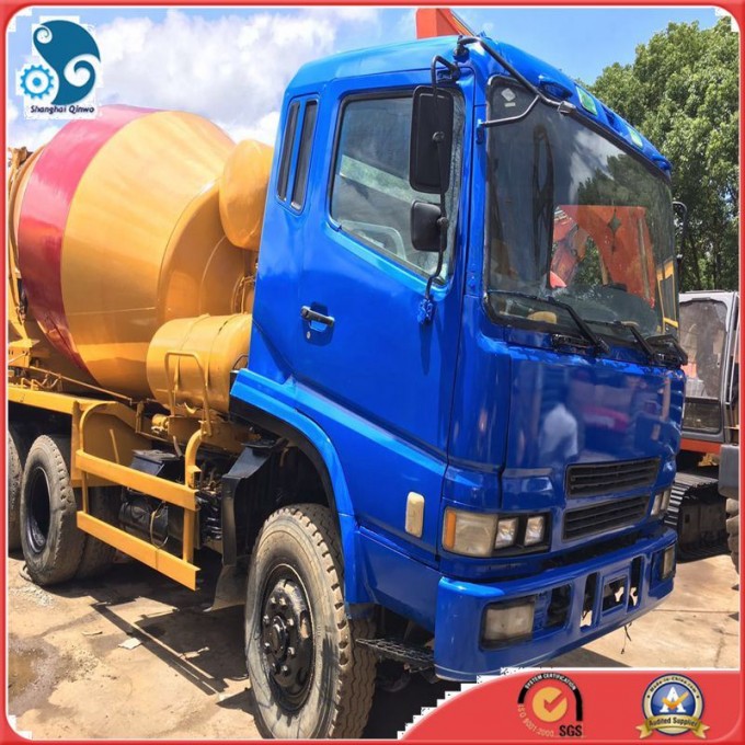 8m3 Drum Concrete Machinery Used Fuso Mixer Truck Japan Image1