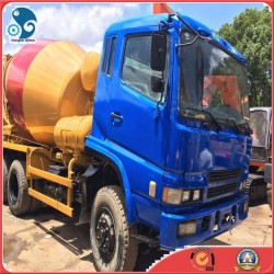 8m3 Drum Concrete Machinery Used Fuso Mixer Truck Japan