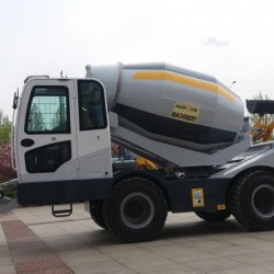 Self-Loading Mobile Concrete Mixer Truck (HQ4.0) with Intelligent Weighing System