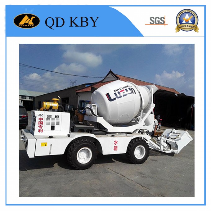 Jbc1.6r Self Loading Concrete Mixer Truck Image1