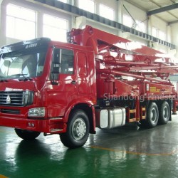 37m Truck Mounted Concrete Mixer Pump