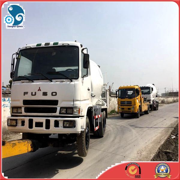 (8CBM-Drum) Rebuilding Used Fuso Mitsubishi Concrete Truck Mixer for Cambodia Image1