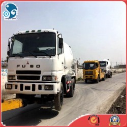 (8CBM-Drum) Rebuilding Used Fuso Mitsubishi Concrete Truck Mixer for Cambodia