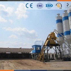 Zhengzhou Hzs25 Concrete Mixer Truck Batching Plant Machine Price
