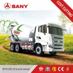 Sany Sy412c-8 12 Cubic Meters Mobile Concrete Mixer Truck Prices