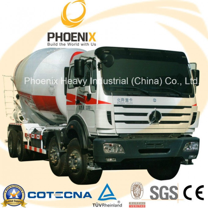 Used Beiben North Benz Concrete Mixer Truck (6X4) with Mercedes Benz Technology Image1