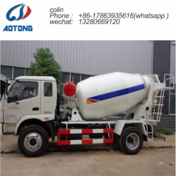 4cbm 6 Wheels Concrete Mixer Concrete Truck